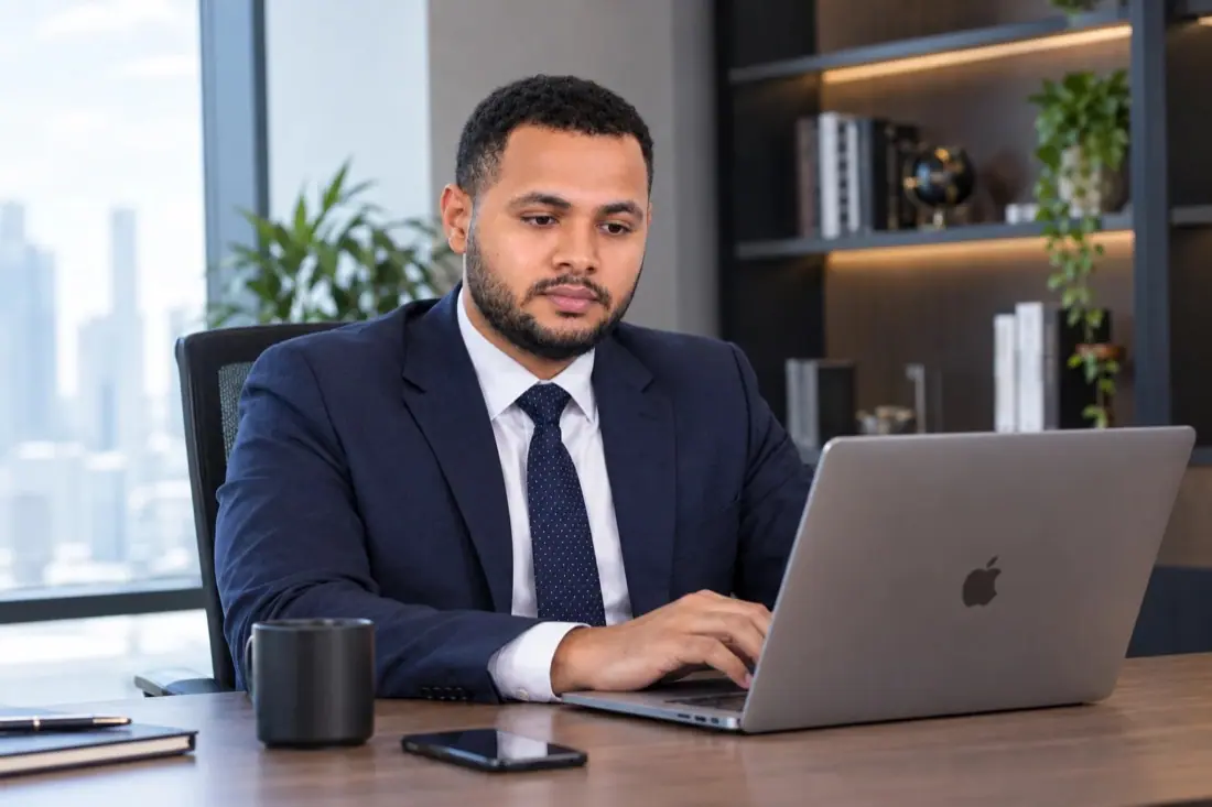 المدير المالي في برو كاونت، الحائز على شهادة CMA والمتخصص في محاسبة التكاليف، أثناء إعداد التقارير المالية